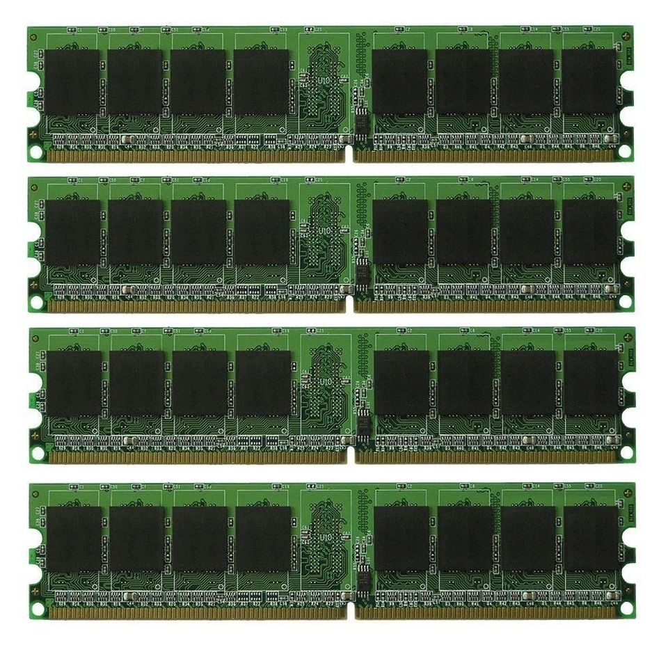 4GB (4x1GB) Desktop Memoria PC2-5300 DDR2-667 per Dell OptiPlex 755 Ultra SFF - Immagine 1 di 1