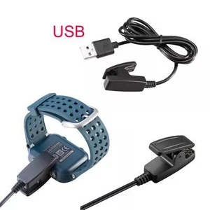 For Garmin Lily2/Forerunner/Vivomove Sereis Smart Watch USB Charging Data Cable - Picture 1 of 9