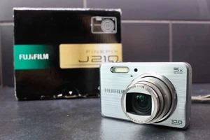 Fujifilm FinePix J210 10.0MP Digital Camera - Silver - Picture 1 of 12
