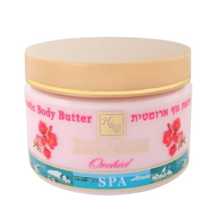 H&B 350 ml 11.8 Oz Orchid Aromatic Body butter Dead Sea Minerals - Picture 1 of 3