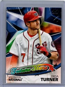 Carta Baseball Topps 2018 #FS-34 Trea Turner Future Stars - Foto 1 di 2