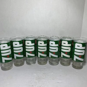 Wet & Wild - 7 UP - The Uncola - grün - Soda Trinkglas - Bild 1 von 5
