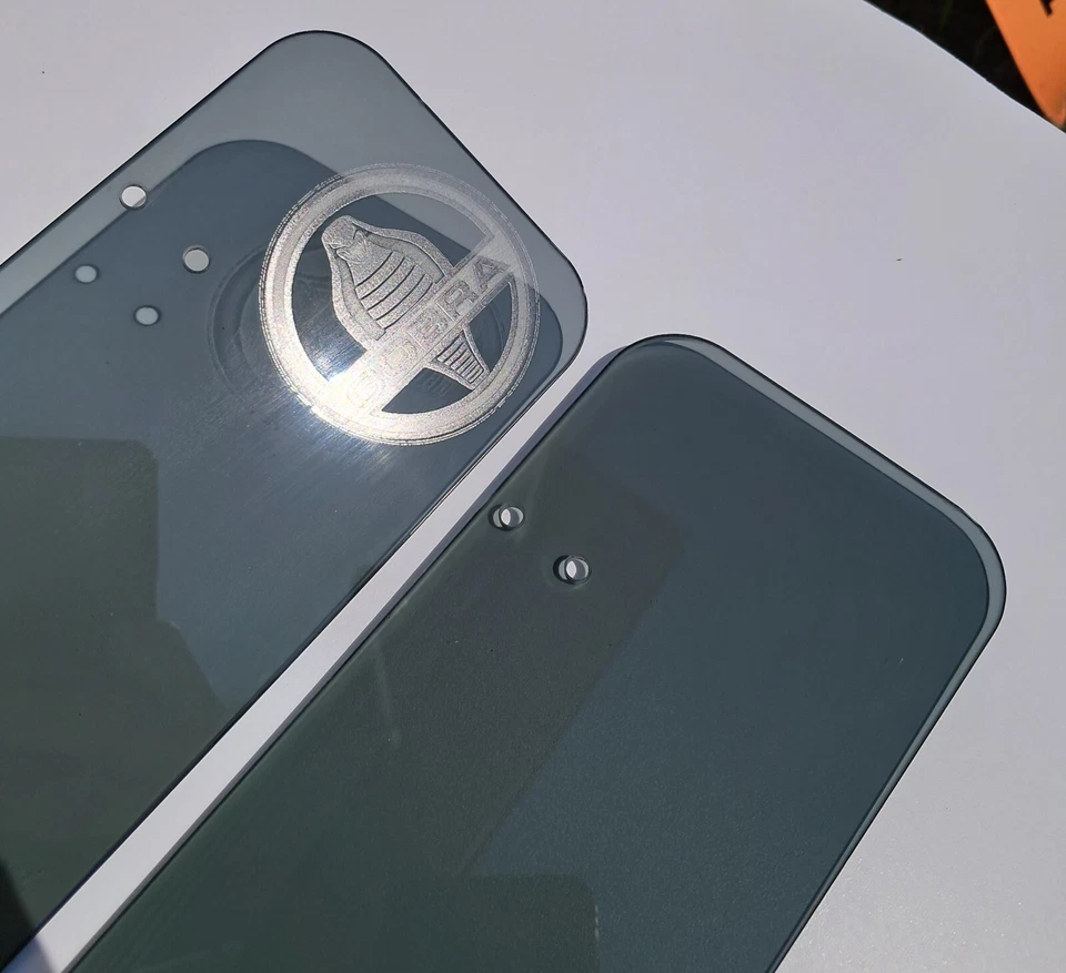 Parasoles Shelby Cobra/5 de repuesto/réplica de fábrica *TINTE LIGERO HUMO* Foto 1 de 4