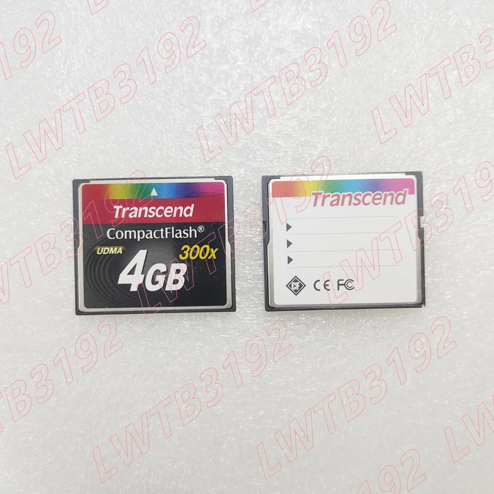 Original 4GB Transcend  CF Memory Card UDMA 300x CompactFlash - Image 1 of 1