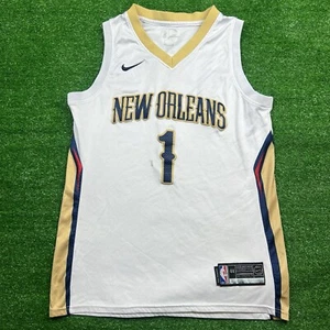 Zion Williamson New Orleans Pelicans City Edition Whit Swingman Jersey Sz 44 - Picture 1 of 11