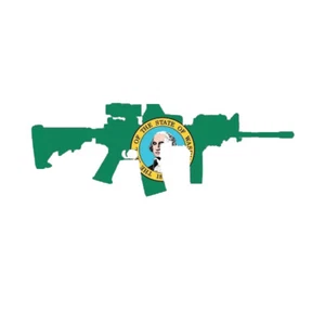 Washington State Shape AR15 Sticker - Picture 1 of 3