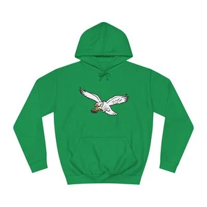 Kelly Green Philadelphia Eagles Unisex College Hoodie Sweatshirt - Football Fan - Bild 1 von 5