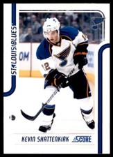 2011-12 Score Kevin Shattenkirk St. Louis Blues #408
