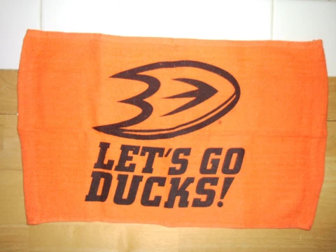 Anaheim Ducks Stanley Cup playoff game rally Towel Cover