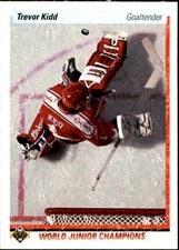 1990-91 Upper Deck Hockey #463 Trevor Kidd RC