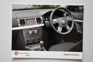 Foto de prensa de automóvil - exclusiva de Vauxhall Signum - vista interior - Imagen 1 de 1