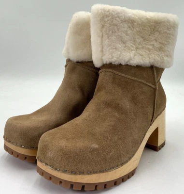 Botas de gamuza beige talla 9 MIA Jildie para mujer nuevas sin caja Foto 1 de 4