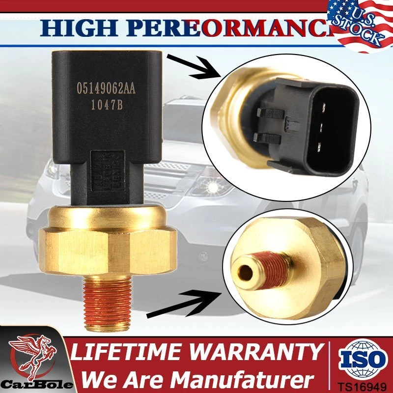 Sensor/interruptor/medidor de pressão de óleo para Chrysler Dodge Jeep Ram 05149062AA PS418 - Imagem 1 de 4