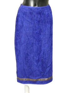 ANNIKKI KARVINEN Damen Rock Gr. L DE Blau neu mit Etikett  ( S 8806 ) - Bild 1 von 3