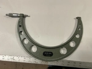 MACHINIST TpCb WERKZEUG DREHBANK FRÄSE Mitutoyo 9" - 10" Mikrometer Messgerät Hartmetallflächen - Bild 1 von 7