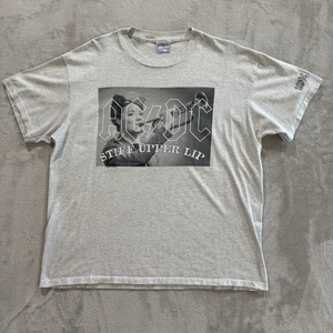 Vintage 2000 AC/DC Stiff Upper Lip Tour Konzert T-Shirt XL grau Einzelnaht - Bild 1 von 6