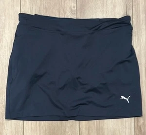 NWT Puma Girls Knit Skort With Shorts Size Large Blue - Picture 1 of 6