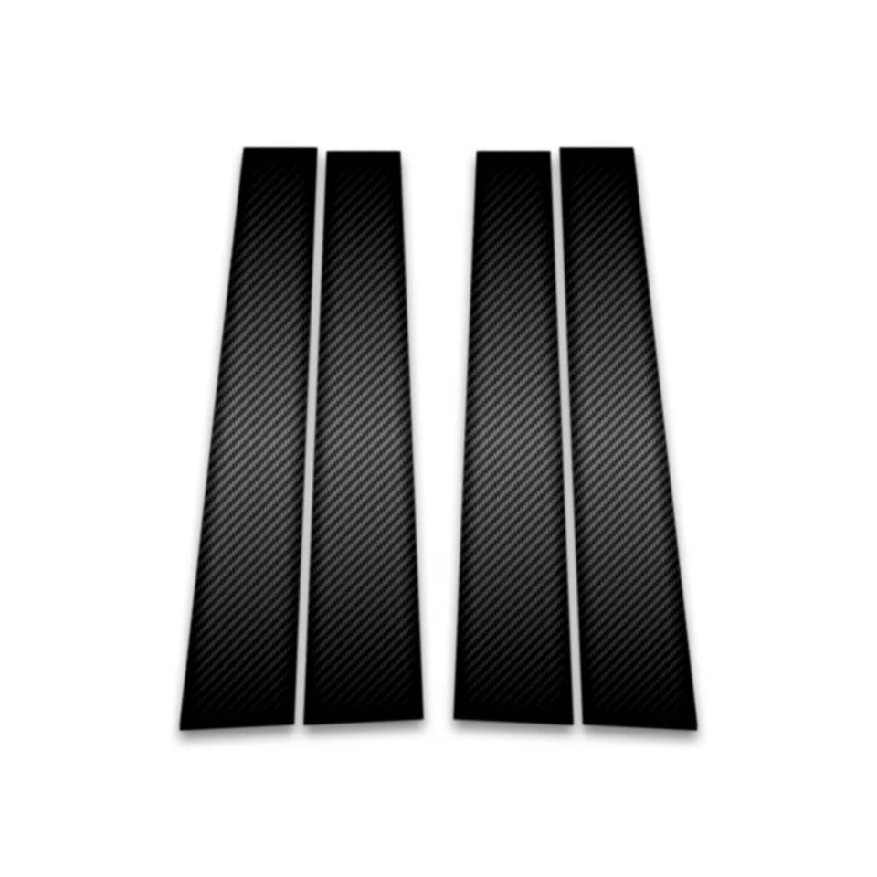 4pc Carbon Fiber Pillar Post Covers for 2007-2016 GMC Acadia - SRC0508 - Imagem 1 de 1