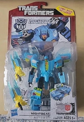 Nightbeat Transformers Generations 30th Deluxe Class Figure IDW Comic 2014 #020 - Image 1 of 2