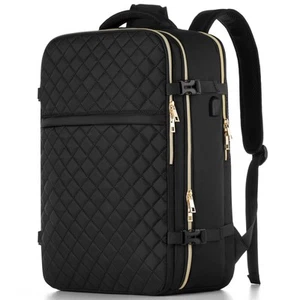 Large Travel Backpack Women, Flight Approved Carry On Backpack, Water Resista... - Picture 1 of 7