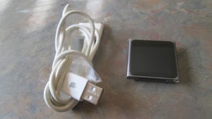 Apple iPod nano 6th Generation Graphite (16 GB) MP3 Media Player (power button i - Picture 1 of 7