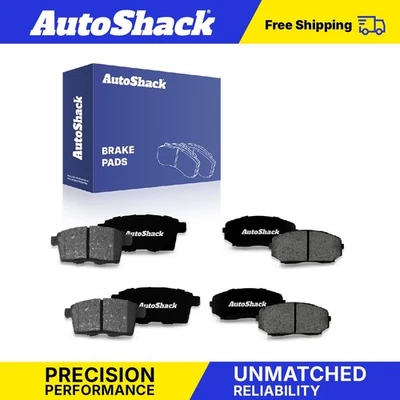 Front Rear Premium Ceramic Brake Pads for 2007-2010 Ford Edge - Изображение 1 из 4