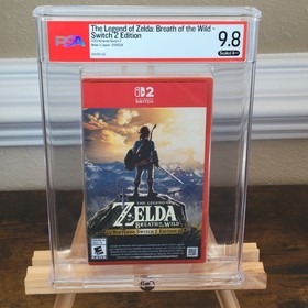 Breath of the Wild PSA 9.8 A++ 1st Print Nintendo Switch 2 125903A Graded Game