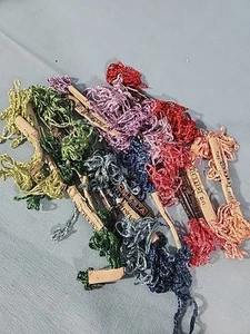 Antique 1920s 30s Royal Society Embroidery Floss Celesta 20 Rayon Skeins Lot - Picture 1 of 11
