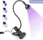 Portable LED UV Lamp For Gel Nails Curing Lamp Polish Dryer Flexible Gooseneck