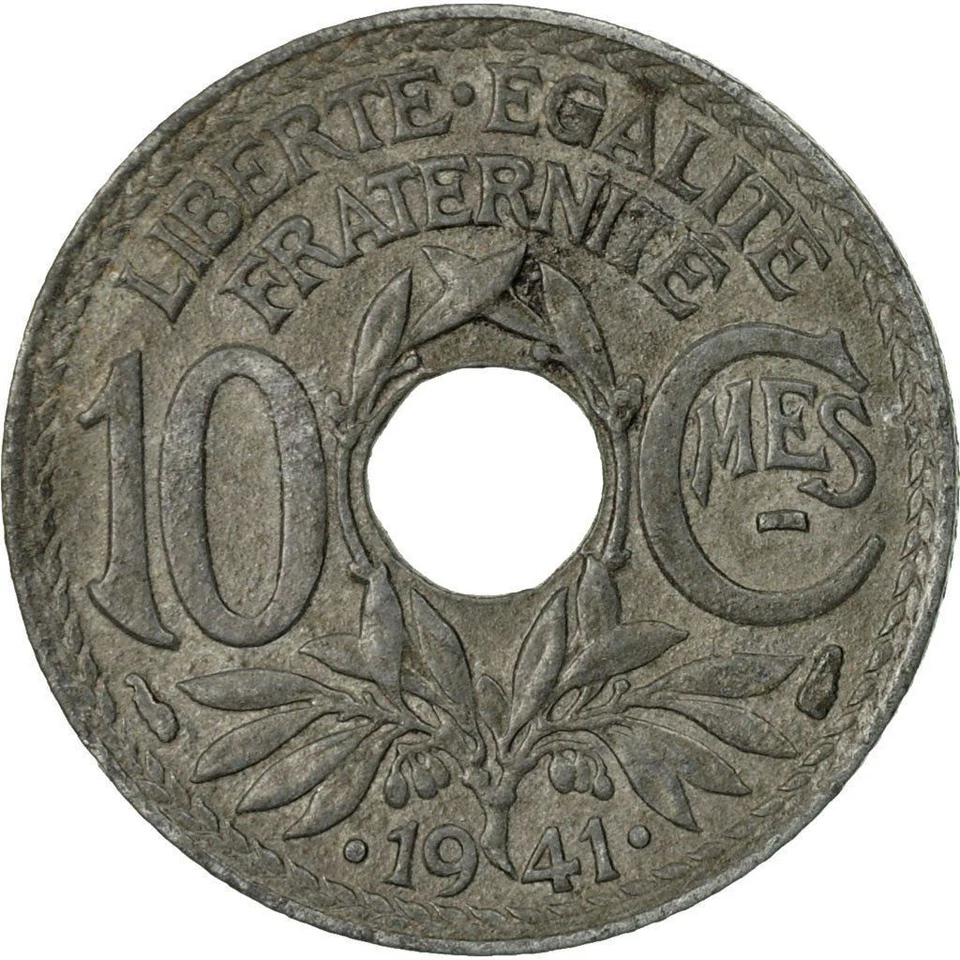 French Coin 10 Centimes | Lindauer | France | 1941 - Image 1 of 4