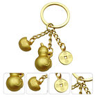  Fengshui Coin Car Key Holder Gold Gourd Keychain The Gift Ingots