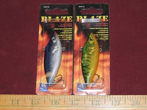 New 2 Rattlesnake Tackle Co. Blaze Lipless Rattling Jerkbait Lures, 3" Lg. 5/8oz - Picture 1 of 8