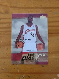 2003-04 Upper Deck LeBron James Diary LJ8 Rookie Card RC Cavaliers - Picture 1 of 1