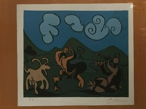Cartoncino firmato da Pablo Picasso - Picture 1 of 1