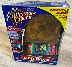 Vintage JEFF GORDON Nascar Interactive CD Rom 1/43 Diecast Car VIP Pass NEW NRFB - Picture 1 of 3