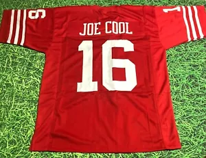 JOE MONTANA CUSTOM SAN FRANCISCO 49ERS JERSEY JOE COOL - Picture 1 of 2