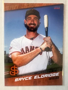 BRYCE ELDRIDGE 2024 San Jose Giants Team Set SGA Choice ROOKIE RC Card RARE SJ - Picture 1 of 2