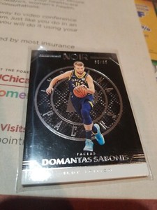 2019-20 Noir DAMONTAS SABONIS ICON Edition Indiana Pacers 68/99