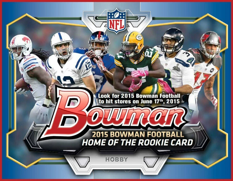 2015 Bowman Football Base Singles & Parallels Pick from List - Image 1 of 1