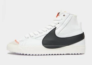 Authentic Nike Blazer Mid 77 Vintage ® ( UK All Sizes: 5 - 12 ) White / Black - Picture 1 of 12