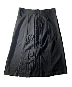 Carmen Marc Valve Skirt Size 6 Length 27” Rayon Nylon Spandex Zipper #ST1