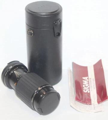 Vintage Sigma Zoom-K II-  70-210mm f/4.5-22 Macro Lens for Nikon Camera (Tested) - Image 1 of 4