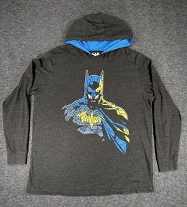 BATMAN DC Lightweight Athletic Hoodie Hooded shirt Size L - Picture 1 of 19