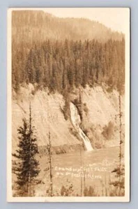 Boundary Creek Falls Pend D'Oreille River RPPC Stevens County Washington Foto - Bild 1 von 2