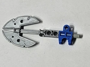 1 Lego Part 44031 Bionicle Weapon Aqua Axe Silver Toa Nuva Toa Hagah Retired pc  - Picture 1 of 7