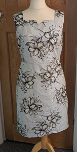 Precis Petite komplett gefüttertes Damenkleid aus 100 % Baumwolle – Größe 14 - Bild 1 von 7