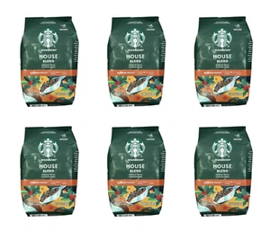 Starbucks 6 Pack House Blend Ground Medium Roast 12 oz Coffee Bags 08/04/2025 - Picture 1 of 2