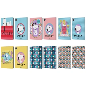 OFFICIAL PEANUTS SNOOPY DECO DREAMS LEATHER BOOK WALLET CASE FOR APPLE iPAD - Picture 1 of 12