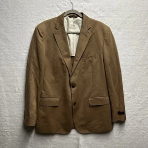 NWT Brooks Brothers 346 Regent Fit Tan Blazer Sports Coat Size 44 Long - Picture 1 of 18