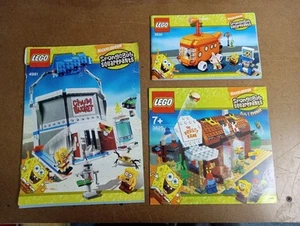 Lego SpongeBob Instructions 4981 3830 3825 - Picture 1 of 2